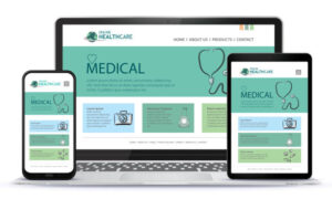 healthcare website design